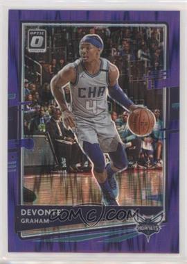 2020-21 Panini Donruss Optic - [Base] - Purple Shock Prizm #12 - Devonte' Graham