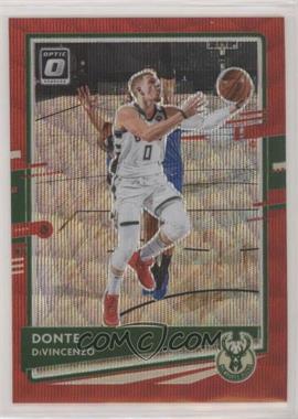 2020-21 Panini Donruss Optic - [Base] - Red Wave Prizm #68 - Donte DiVincenzo