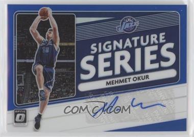 2020-21 Panini Donruss Optic - Signature Series - Blue Prizm #SS-MEH - Mehmet Okur /25