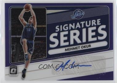 2020-21 Panini Donruss Optic - Signature Series - Purple Prizm #SS-MEH - Mehmet Okur