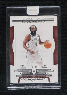 2020-21 Panini Flawless - [Base] #4 - James Harden /20 [Uncirculated]