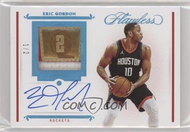 2020-21 Panini Flawless - Championship Tags Autographs #CTA-GOR - Eric Gordon /2