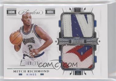 2020-21 Panini Flawless - Dual Patches #DP-MRM - Mitch Richmond /15