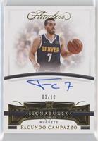 Facundo Campazzo #/10