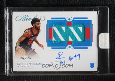 2020-21 Panini Flawless - Horizontal Patch Autographs - Platinum #HPA-PAT - Patrick Williams /1 [Uncirculated]