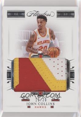 2020-21 Panini Flawless - Patches #PT-JCL - John Collins /20