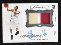 Horizontal Patch Autographs - Devin Vassell #/20