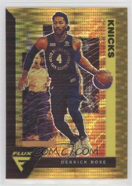 2020-21 Panini Flux - [Base] - Factory Set Gold Pulsar Prizm #119 - Derrick Rose