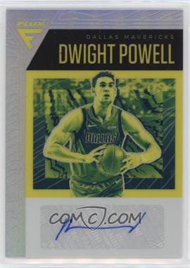 2020-21 Panini Flux - Flux Signatures - Silver Prizm #FLS-DPW - Dwight Powell