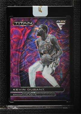 2020-21 Panini Flux - Titan - 1st Off the Line Purple Scope Prizm #5 - Kevin Durant /38 [Uncirculated]