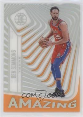 2020-21 Panini Illusions - Amazing - Orange #8 - Ben Simmons