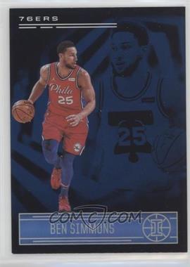 2020-21 Panini Illusions - [Base] - Trophy Collection Sapphire #94 - Ben Simmons