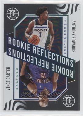 2020-21 Panini Illusions - Rookie Reflections #13 - Anthony Edwards, Vince Carter [EX to NM]