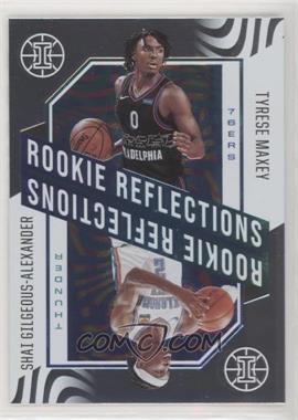 2020-21 Panini Illusions - Rookie Reflections #7 - Shai Gilgeous-Alexander, Tyrese Maxey