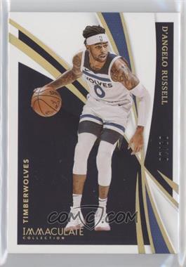 2020-21 Panini Immaculate Collection - [Base] - Gold #5 - D'Angelo Russell /10