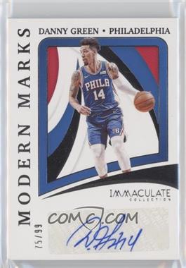 2020-21 Panini Immaculate Collection - Modern Marks #MM-DGR - Danny Green /99