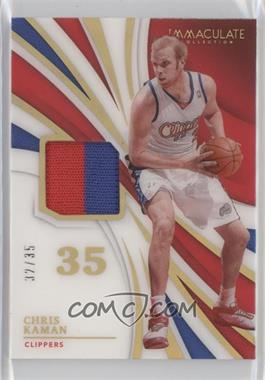 2020-21 Panini Immaculate Collection - Patches Jersey Number #PJN-CKM - Chris Kaman /35 [EX to NM]