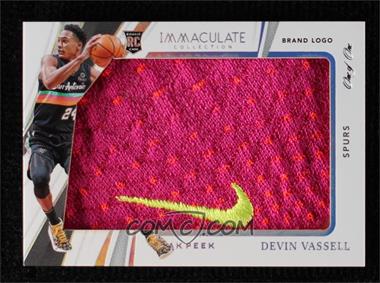 2020-21 Panini Immaculate Collection - Sneak Peek - Brand Logo #SP-DVL - Devin Vassell /1