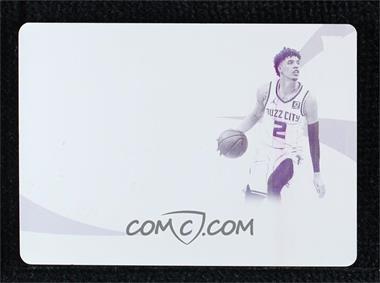 2020-21 Panini Immaculate Collection - Sole of the Game - Printing Plate Magenta #SG-22 - LaMelo Ball /1