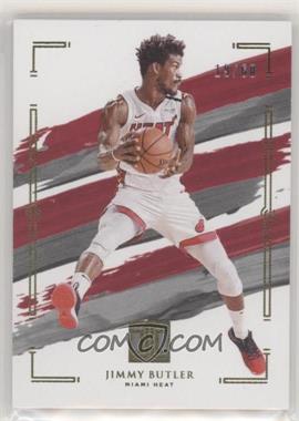 2020-21 Panini Impeccable - [Base] - Gold #13 - Jimmy Butler /60