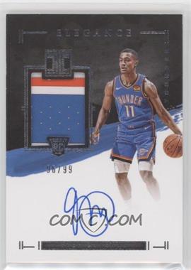 2020-21 Panini Impeccable - [Base] #107 - Elegance Rookie Jersey Autographs - Theo Maledon /99