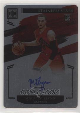 2020-21 Panini Impeccable - Stainless Stars Autographs #SSA-FLY - Malachi Flynn /99