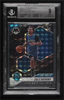 NBA Debut - Cole Anthony [BGS 9 MINT] #/1