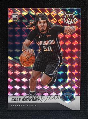 2020-21 Panini Mosaic - [Base] - Mosaic Camo Pink Prizm #207 - Rookie - Cole Anthony