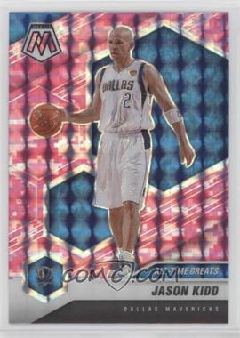 2020-21 Panini Mosaic - [Base] - Mosaic Camo Pink Prizm #294 - All-Time Greats - Jason Kidd