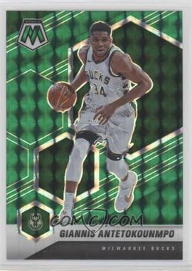 2020-21 Panini Mosaic - [Base] - Mosaic Green Prizm #80 - Giannis Antetokounmpo