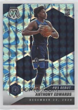 2020-21 Panini Mosaic - [Base] - Reactive Blue Prizm #261 - NBA Debut - Anthony Edwards