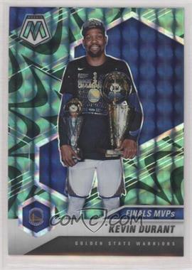 2020-21 Panini Mosaic - [Base] - Reactive Green Prizm #296 - Finals MVPs - Kevin Durant