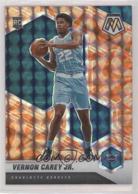 2020-21 Panini Mosaic - [Base] - Reactive Orange Prizm #242 - Rookie - Vernon Carey Jr.