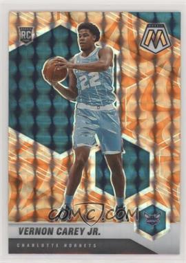 2020-21 Panini Mosaic - [Base] - Reactive Orange Prizm #242 - Rookie - Vernon Carey Jr.