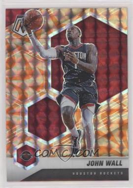 2020-21 Panini Mosaic - [Base] - Reactive Orange Prizm #45 - John Wall