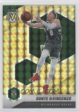 2020-21 Panini Mosaic - [Base] - Reactive Yellow Prizm #13 - Donte DiVincenzo