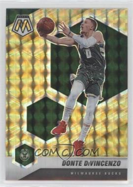 2020-21 Panini Mosaic - [Base] - Reactive Yellow Prizm #13 - Donte DiVincenzo