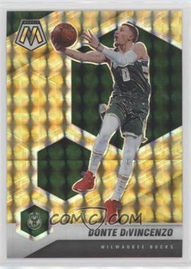 2020-21 Panini Mosaic - [Base] - Reactive Yellow Prizm #13 - Donte DiVincenzo