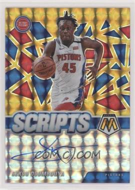 2020-21 Panini Mosaic - Scripts - Gold Prizm #SC-SDO - Sekou Doumbouya