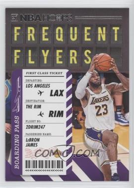 2020-21 Panini NBA Hoops - Frequent Flyers #3 - LeBron James