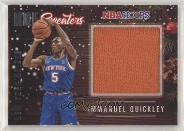 2020-21 Panini NBA Hoops - Rookie Sweaters #RSW-IQU - Immanuel Quickley
