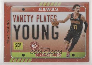 2020-21 Panini NBA Hoops - Vanity Plates - Holo Winter #23 - Trae Young