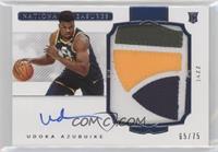 Rookie Patch Autographs - Udoka Azubuike #/75