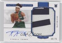 Rookie Patch Autographs - Tyrell Terry #/75