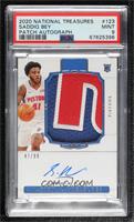 Rookie Patch Autographs - Saddiq Bey [PSA 9 MINT] #/99