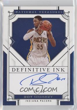 2020-21 Panini National Treasures - Definitive Ink #DI-ROY - Roy Hibbert /49