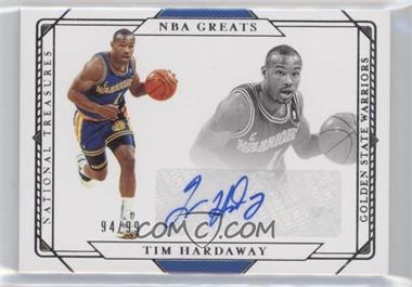 2020-21 Panini National Treasures - NBA Greats Signatures #GS-THW - Tim Hardaway /99