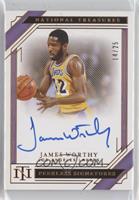 2021-22 Panini National Treasures Update - James Worthy #/25