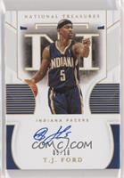T.J. Ford #/10