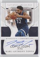 Karl-Anthony Towns #/49